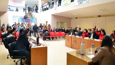 El Deliberante votó por unanimidad la Emergencia Alimentaria.
Foto: Marcelo Ochoa