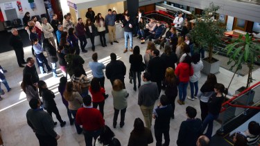 La asamblea de trabajadores se desarrolló este miércoles. Foto: Marcelo Ochoa.