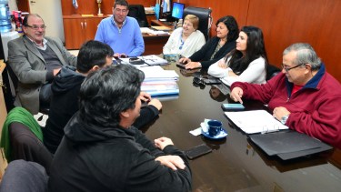 VReunión del consejo consultivo del IPROSS por el aumento en el precio del bono de consultas. Foto: Marcelo Ochoa.