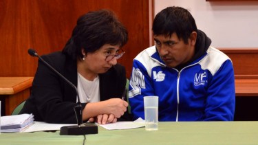 Marcos Thola Durán está acusado por el asesinato de Silvia Vázquez Colque. 
Foto: Marcelo Ochoa