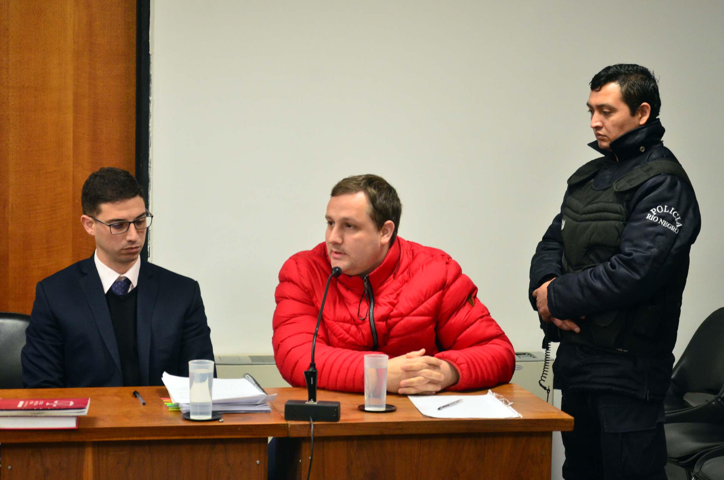 El juicio contra Galiano en 2019 por falsificación de documentos públicos. Foto: Marcelo Ochoa.