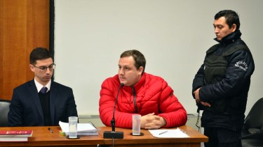 El juicio contra Galiano en 2019 por falsificación de documentos públicos. Foto: Marcelo Ochoa.