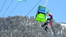 Imagen de Cómo fue la evacuación de la  telecabina del cerro Catedral