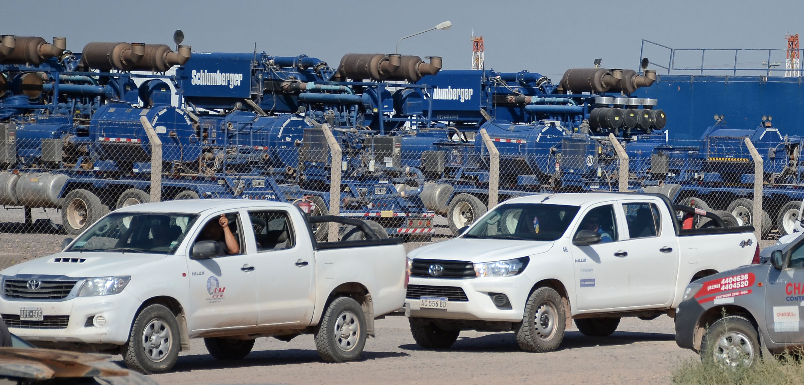 Las pymes petroleras están en alerta porque tienen hasta dos meses de atraso en los pagos. Foto Mauro Pérez