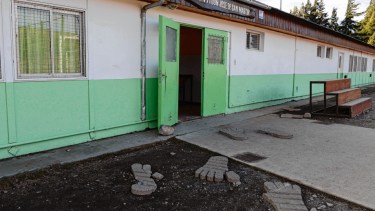 La niña concurre a primer grado de la escuela 71. Foto: Alfredo Leiva
