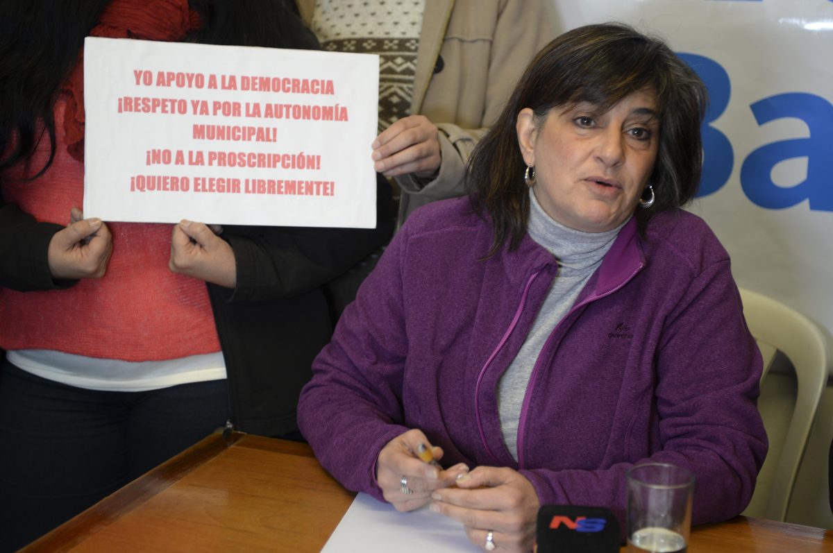 La exdefensora del Pueblo Andrea Galaverna encabezará una lista con amplio respaldo peronista en Bariloche. Foto: Archivo