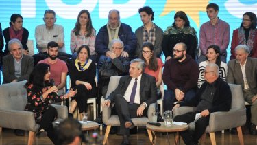 Alberto Fernández a científica que apoya a Macri: «No tengas miedo»