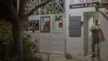 El arte ante todo. Paschetta eligió dedicarse al teatro.