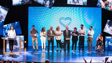 El año pasado entre los ganadores Abanderados Solidarios estuvo un roquense.