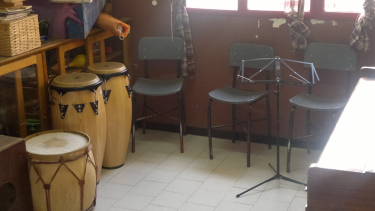Las instalaciones de la Escuela de Música de Junín. Allí se detectaron las irregularidades, que llegaron a la Justicia y al Consejo Provincial de Educación. (Foto: sitio web de la escuela).