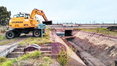 Las tareas de mantenimiento que se realizaron este año. Foto gentileza. 