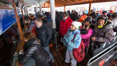 El cerro Chapelco durante la la temporada de invierno.  Foto: Prensa de Gobierno