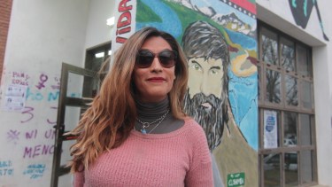 Lhuanna es estudiante de la facultad de Humanidades de la UNC. Foto: Oscar Livera.