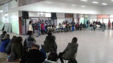 Funcionarios del CPE prometieron reparar las escuelas en Senillosa