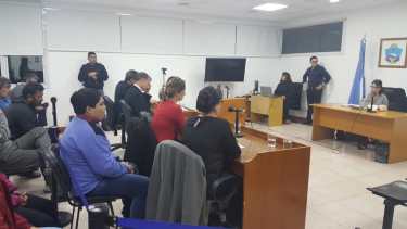 Julio César Gutiérrez fue declarado “culpable” por los jurados populares por el homicidio de un puestero. (Andrea Vázquez).-