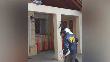 Reinoso fue capturado por la Federal esta mañana en el barrio Valentina Sur de Neuquén. (Foto: Gentileza.-)