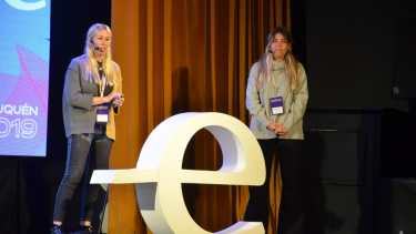 Nadia Javkin y Melanie Wolman son las fundadoras de Food Market. (Yamil Regules).-