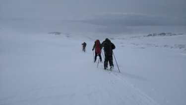 Unos 70 uniformados participaron del rescate de los 10 andinistas perdidos en Primeros Pinos. (Gentileza).-