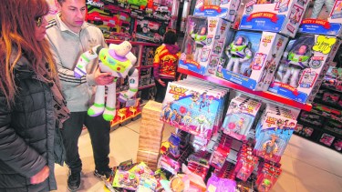 Día del niño. Juguetes más caros o sin stock. Foto Oscar Livera.