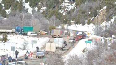 El tramo de la ruta 40 volvió a ser habilitado. Foto: Archivo Patricio Rodríguez