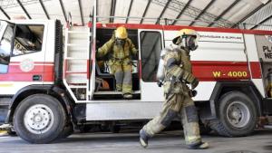 Estafaron a los bomberos de San Martín de los Andes en Buenos Aires