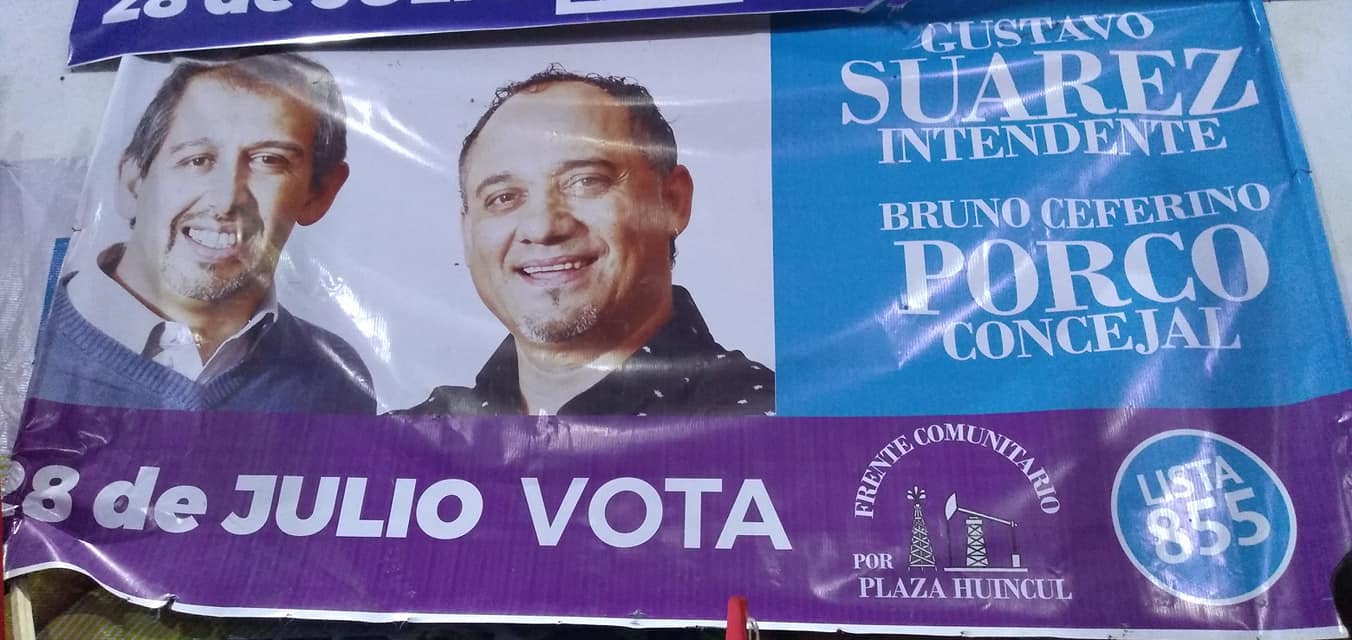 Bruno Porco había sido concejal por el partido de Rioseco y tenía trayectoria antes de ser una colectora de Gustavo Suárez. Foto gentileza 