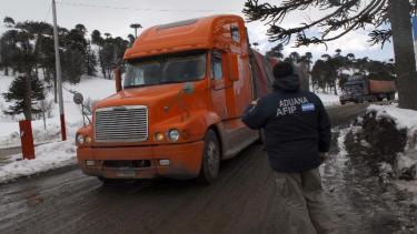 Habilitan la ruta 40 para camiones. Foto: archivo