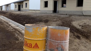 Las casas del plan Techo Digno no fueron terminadas en Bariloche. Archivo