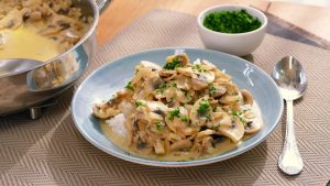 Un strogonoff vegano para chuparse los dedos