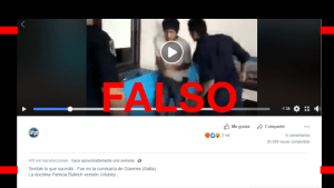 No, este video de un policía pegándole a un joven en Salta no es de ahora, sino de 2012