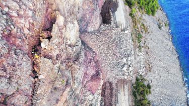 Intentarán despejar parte de la Ruta 40 para el próximo viernes