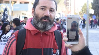 Protesta en el Bajo de Neuquén por el incremento de la pobreza