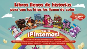 “Río Negro” presenta Pintemos: libros llenos de historias para los chicos los llenen de color