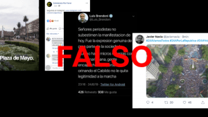 Tres desinformaciones sobre la marcha del #24A a favor de Macri