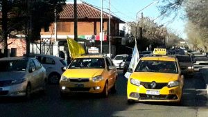 Taxista baleado: manifestación para que los detenidos no sean liberados