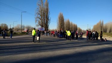 San Cayetano: Levantaron el corte de Ruta 22 en Allen