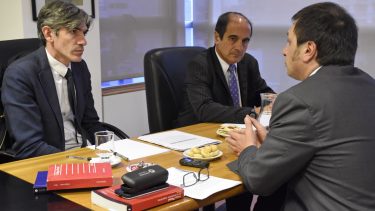 Hernán Scordo, durante un examen anterior. (Archivo/Florencia Salto)