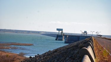 Cortan la ruta en Casa de Piedra por obras en la presa