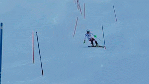 Perito Moreno: días de esquiadores de élite y slaloms a pura adrenalina