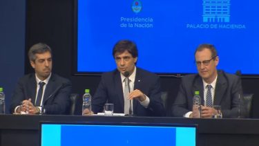 Lacunza: «El objetivo es garantizar la estabilidad del tipo de cambio»