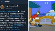Imagen de Se cayó el sistema de escrutinio y aparecieron los memes