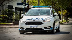 Escapaba con un televisor bajo el brazo y fue detenido en Viedma