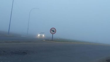 Precaución en la Ruta 22 por la niebla