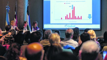 El Congreso Patagónico de Hantavirus que se llevó a cabo en mayo de este año en el hotel Inacayal, cuyo salón es uno de los elegidos.  Foto: archivo
