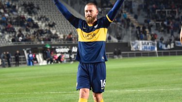 El "Tano" fue figura en su debut y ya se ganó el cariño de los hinchas.