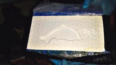 Algunos ladrillos tenían el sello del Delfín, con el cual se identifica al Cártel de Sinaloa. (foto: Ilustrativa)