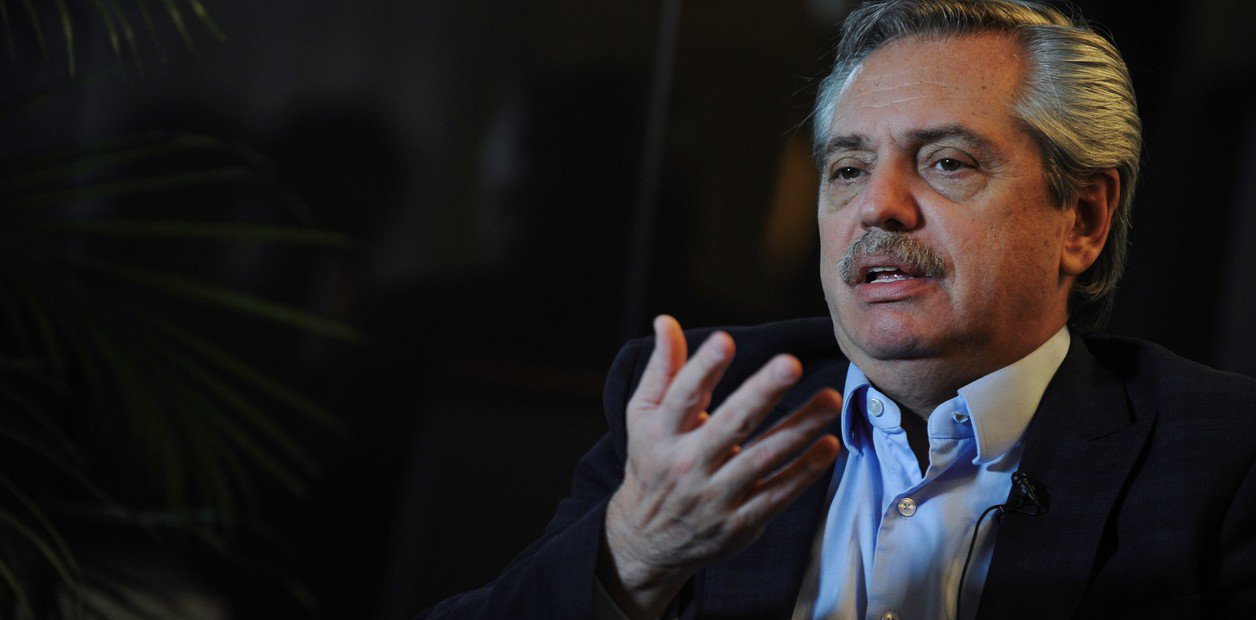 El candidato a presidente Alberto Fernández brindó extensas entrevistas a los diarios nacionales Clarín y La Nación. Foto gentileza. 