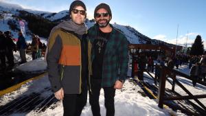 Iván Noble y Benjamín Amadeo calentaron la nieve del cerro Catedral