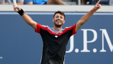 El cordobés jugó en gran nivel y se las verá con el N°1 del mundo. (Foto: AP)