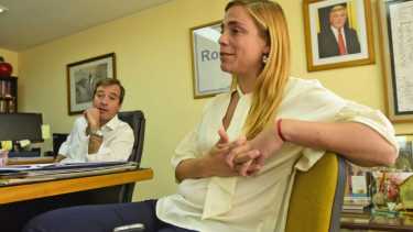 Martín y María Emilia Soria furiosos con los pocos fondos asignados por la provincia para obras para el próximo año. Archivo